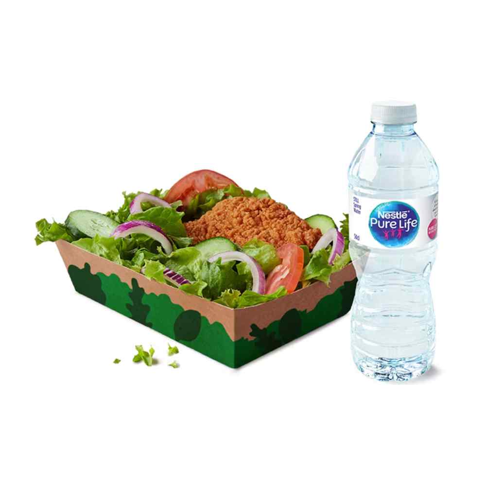 Crispy Chicken Salad Meal