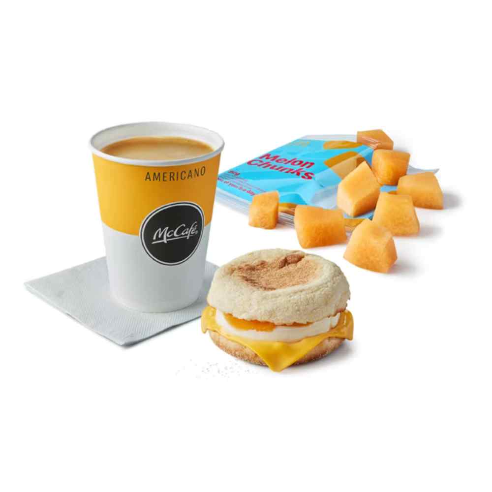 Egg & Cheese McMuffin meal