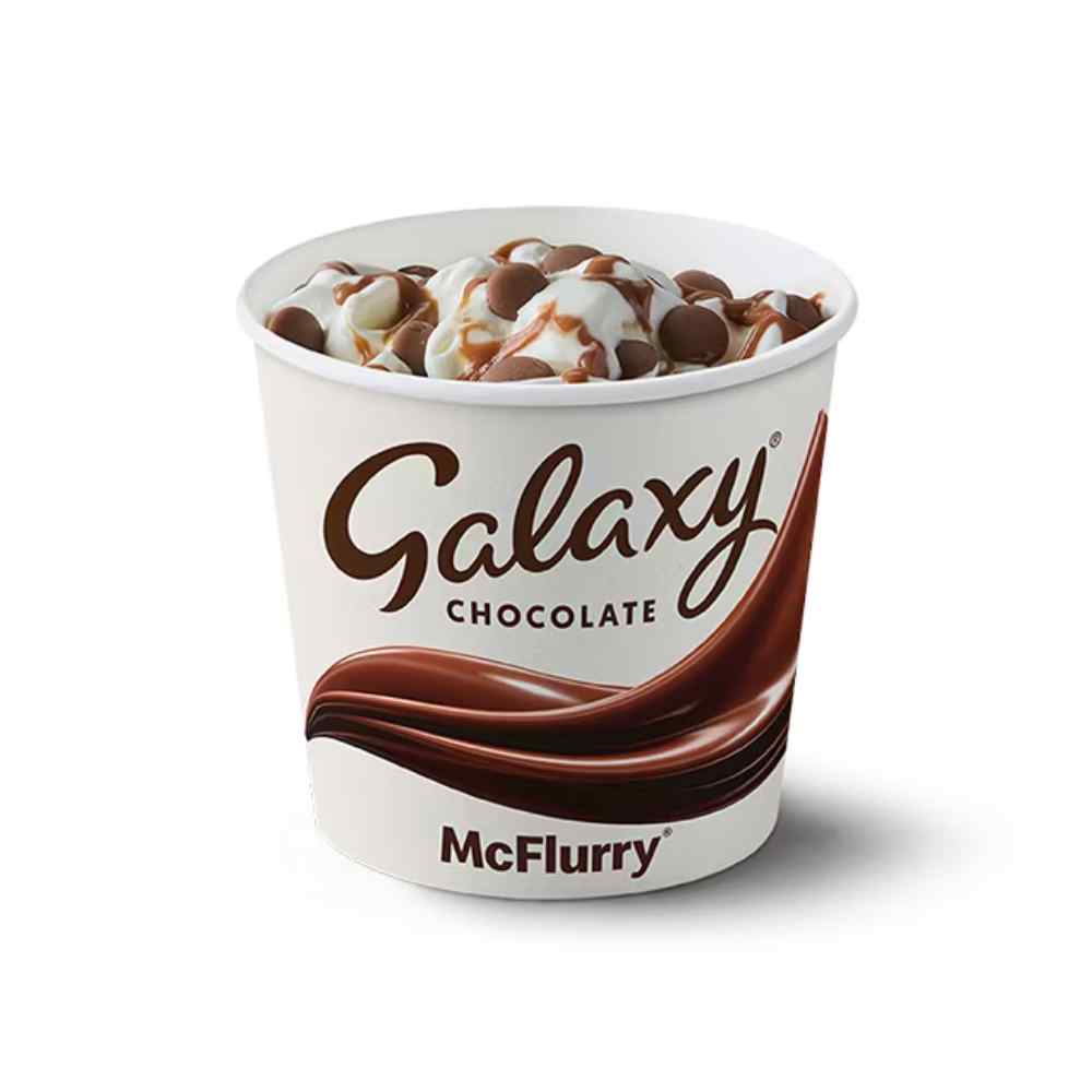 Galaxy Chocolate McFlurry