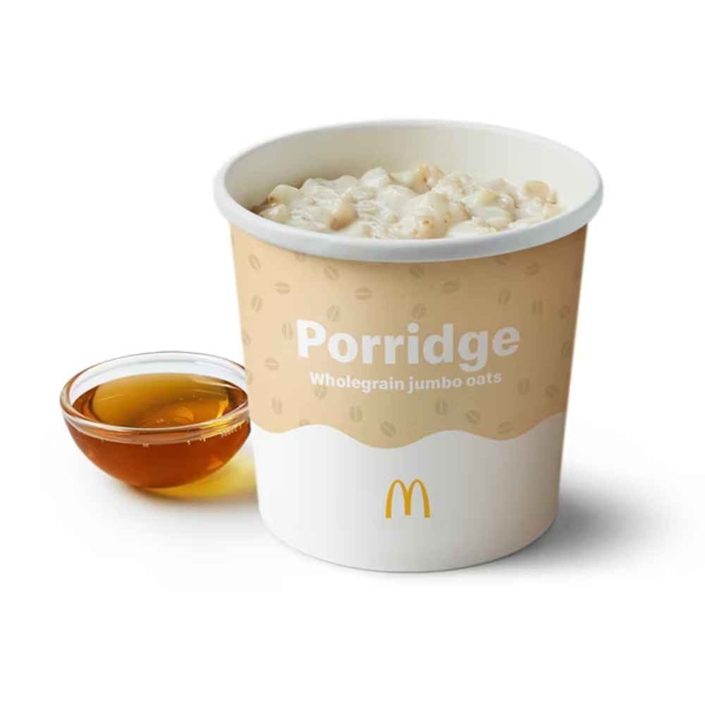 Porridge with Lyle’s Golden Syrup