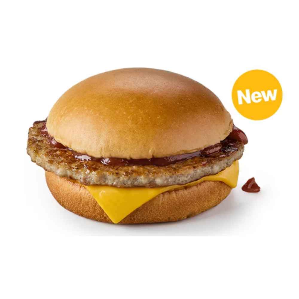 Sausage Sandwich with Brown Sauce