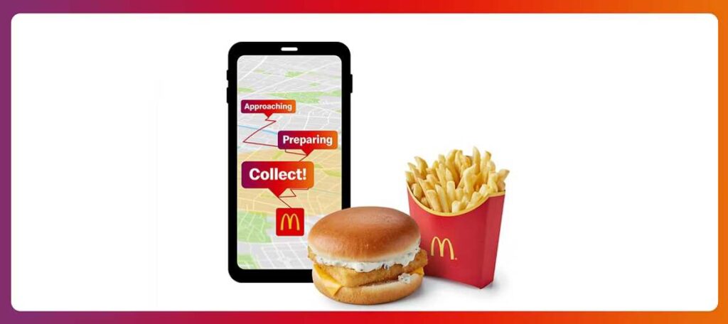 The McDonald’s app