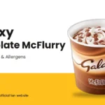 Galaxy Chocolate McFlurry McDonald's UK